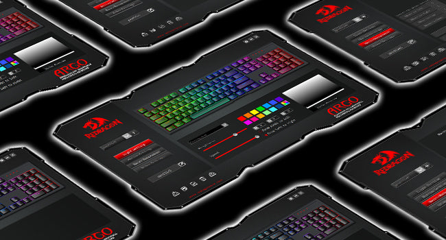 Redragon K670 RGB Backlit Gaming Keyboard, 104 Keys Hot-Swap Mechanical Keyboard, Upgraded Socket, Quiet Linear Red Switch