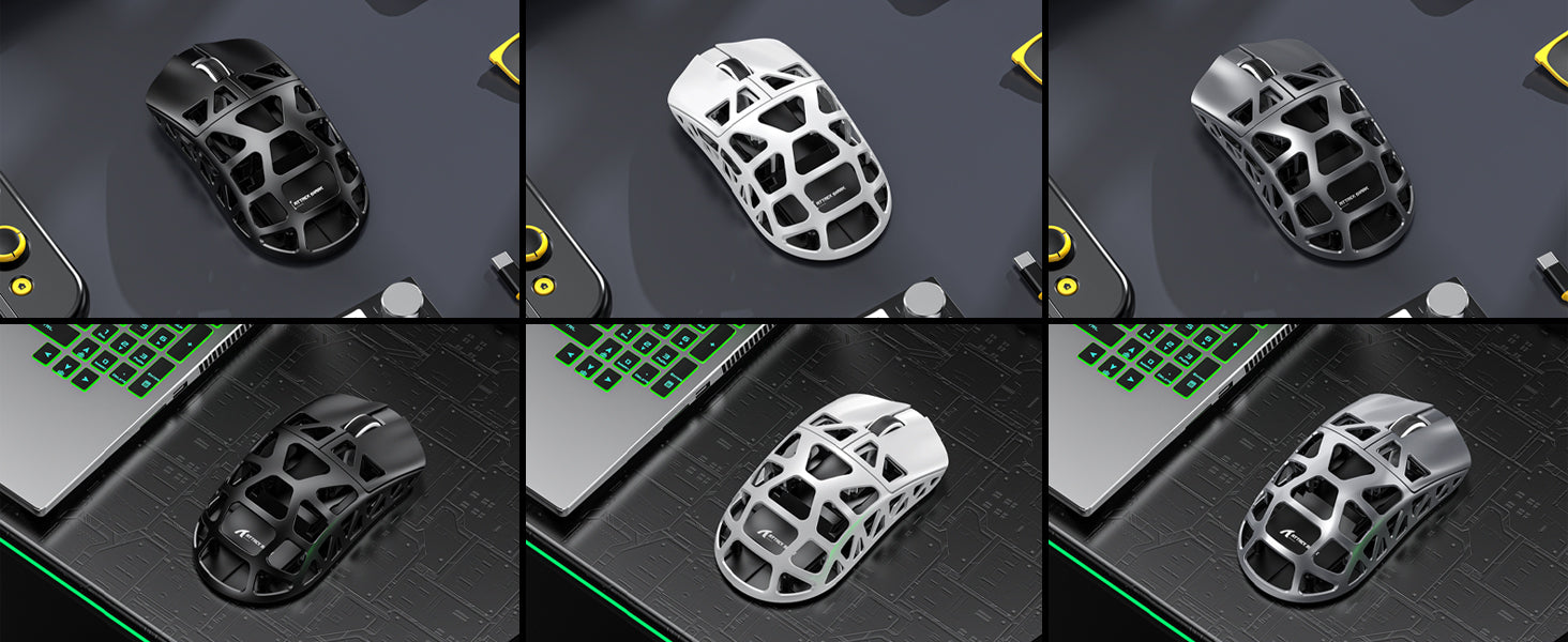 MAMBASNAKE x ATTACK SHARK R3 46g Superlight Magnesium Alloy Wireless Gaming Mouse