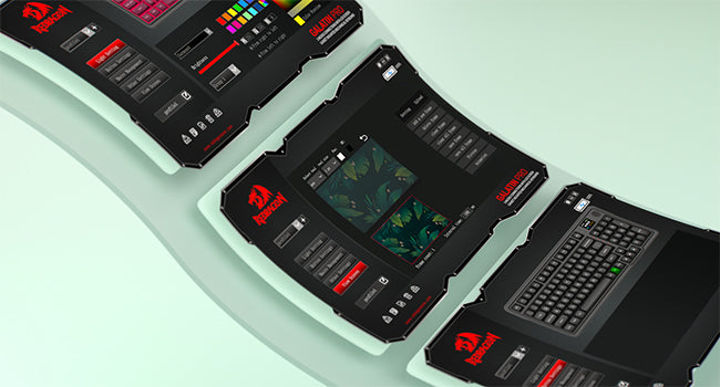 Redragon K719 Wireless Gasket Gaming 95 Keys Mechanical Keyboard,Easy-Control 1.14’’ TFT Info Display,Mint Mambo Switches