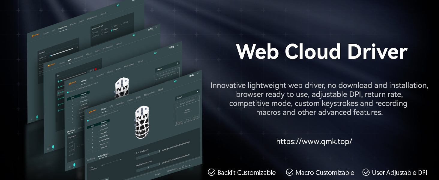 MAMBASNAKE x ATTACK SHARK R3 46g Superlight Magnesium Alloy Wireless Gaming Mouse