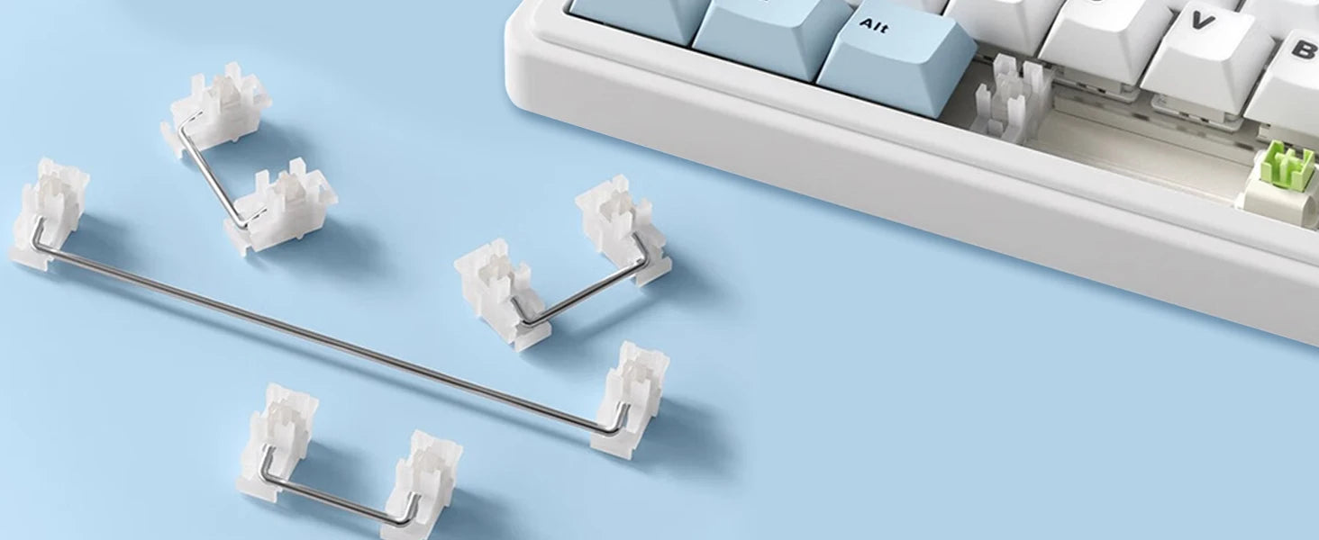 EPOMAKER x AULA F75 75% 80 Keys Hot-Swap Gasket Bluetooth 5.0/2.4G Wireless/Wired Mechanical Keyboard PBT Keycaps for Mac/Win