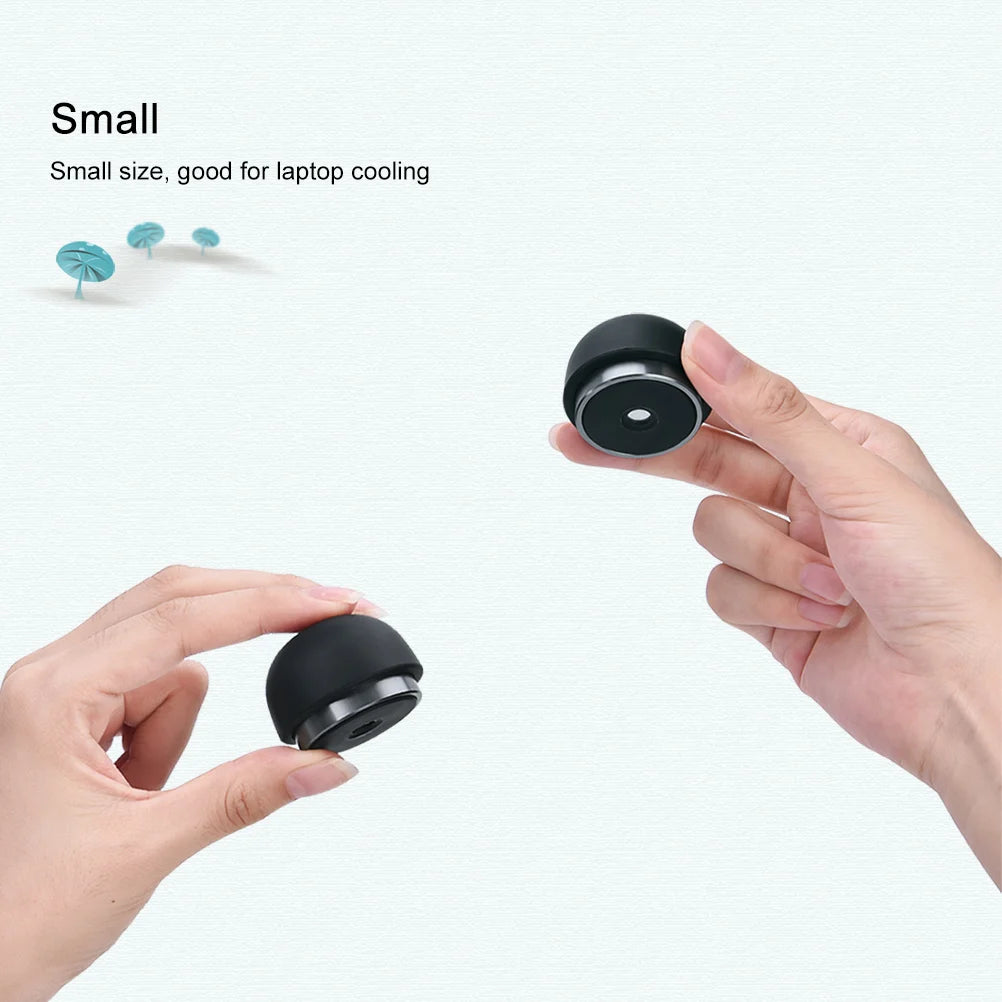 Oatsbasf Laptop Stand Portable Cooling Pad For MacBook Pro Air Mushroom Tablet Holder Mini Magnetic Notebook Support Bracket