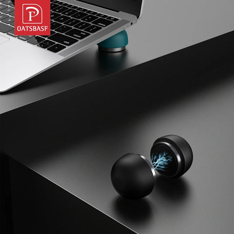 Oatsbasf Laptop Stand Portable Cooling Pad For MacBook Pro Air Mushroom Tablet Holder Mini Magnetic Notebook Support Bracket