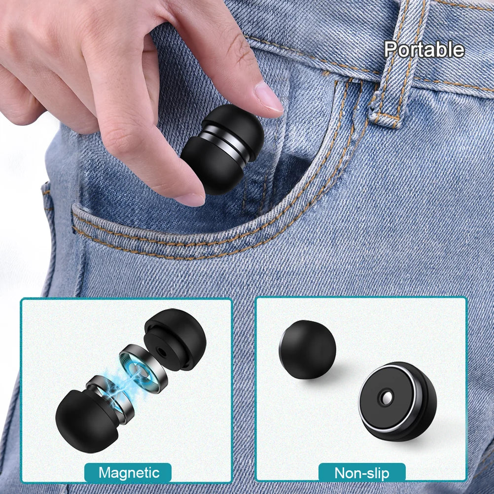 Oatsbasf Laptop Stand Portable Cooling Pad For MacBook Pro Air Mushroom Tablet Holder Mini Magnetic Notebook Support Bracket