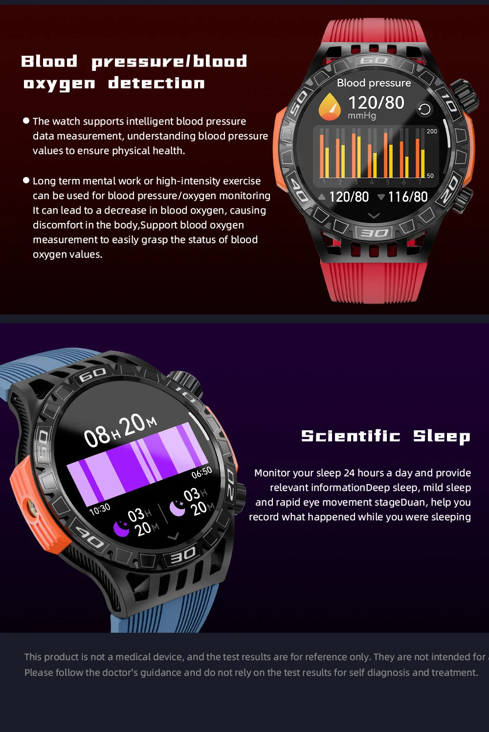 LOKMAT ZEUS 6 PRO Smart Watches Bluetooth Calls Flashlight Waterproof Smartwatches 1.46'' Screen Compass Sport Fitness Tracker