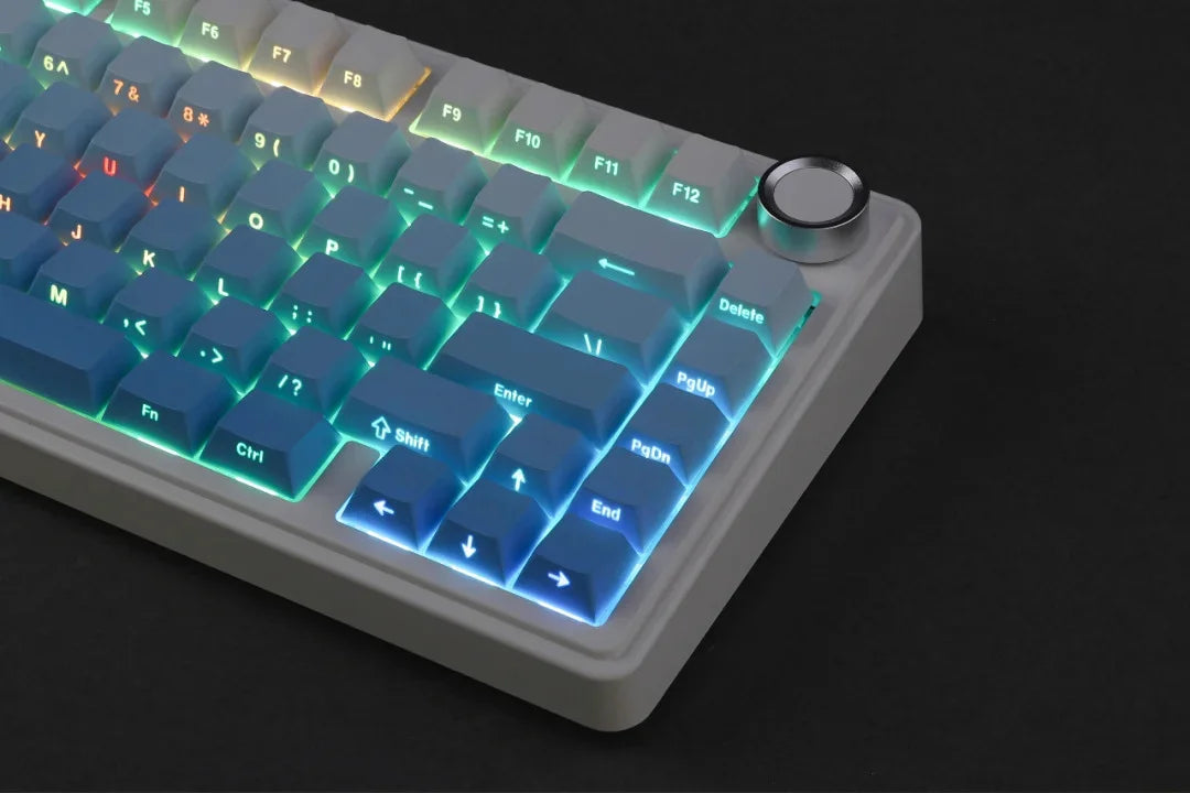 AULA F75 Pro Gasket Mounted Wireless Gaming Mechanical Keyboard RGB Customized 75% Layout Side-engraving PBT Keycaps