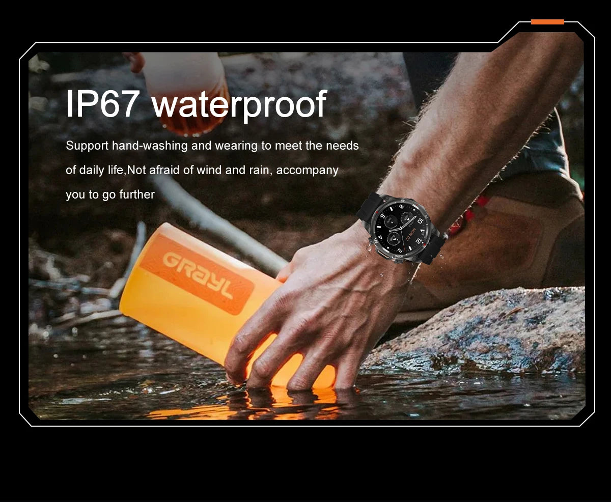 New DK68NFC Smart Watch Voice Assistant Bluetooth Call Heart Rate Monitoring GPS Sports Fitness Wireless Charging Smart Watches