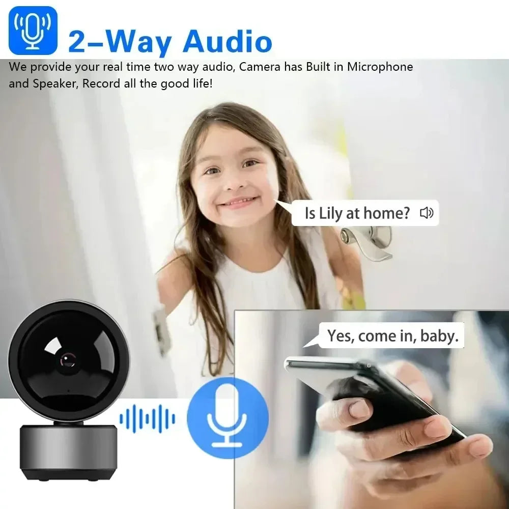 Tuya Wifi PTZ Cameras Smart Life Home Security Protection Video Surveillance Outdoor 5MP Two-Way Audio Baby Monitor Night Vision