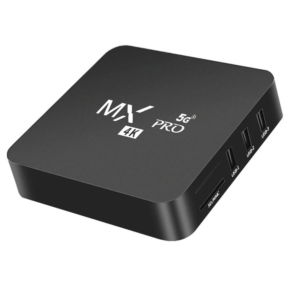 Smart TV Box MXQ-PRO 4K HD TV Box Android 12.0 2.4G 5G Dual-WIFI 3D Video Media Player 2GB RAM 16GB ROM Home Theater Set-top Box