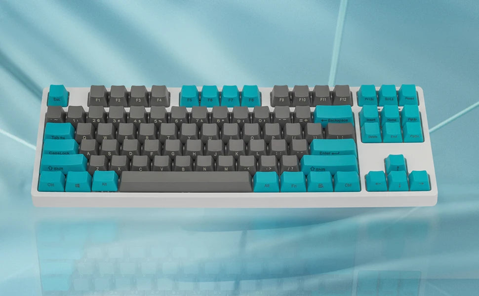 Keycaps Side Printed PBT Cherry MX Key Caps for 61/87 TKL/104/108 MX Switches Mechanical Keyboard