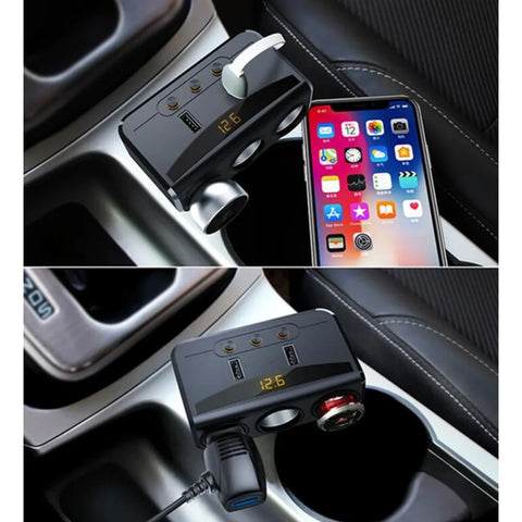 Car Charger Multi-function Car Charger Car Adapter Plug Dual USB Car Charger Power Supply