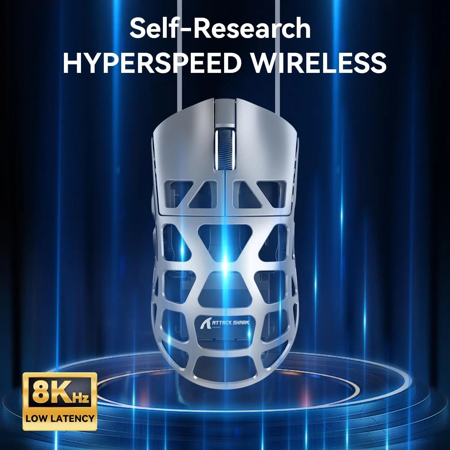 MAMBASNAKE x ATTACK SHARK R3 46g Superlight Magnesium Alloy Wireless Gaming Mouse