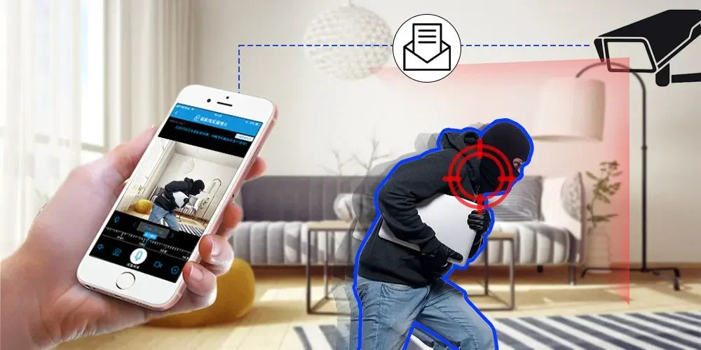 Tuya Wifi PTZ Cameras Smart Life Home Security Protection Video Surveillance Outdoor 5MP Two-Way Audio Baby Monitor Night Vision