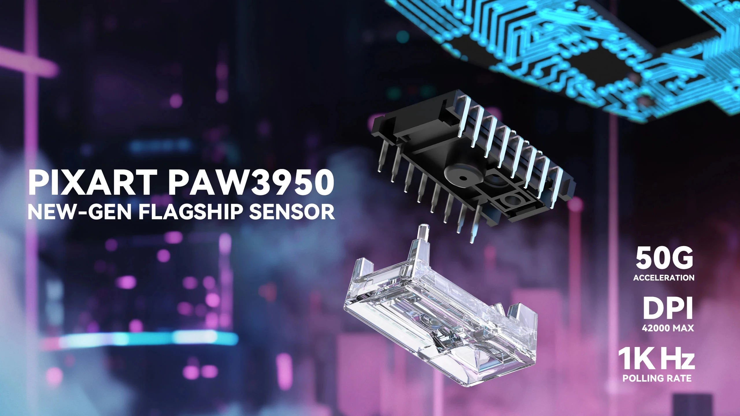 ATTACK SHARK X3MAX PAW3950 Wireless Gaming Mouse