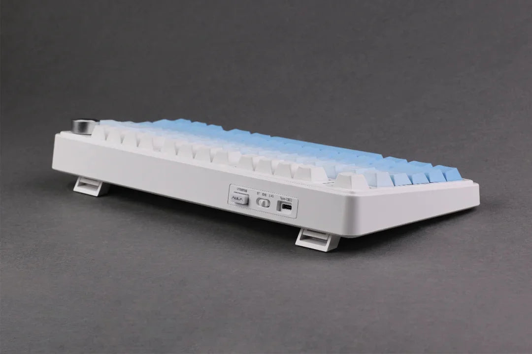 AULA F75 Pro Gasket Mounted Wireless Gaming Mechanical Keyboard RGB Customized 75% Layout Side-engraving PBT Keycaps