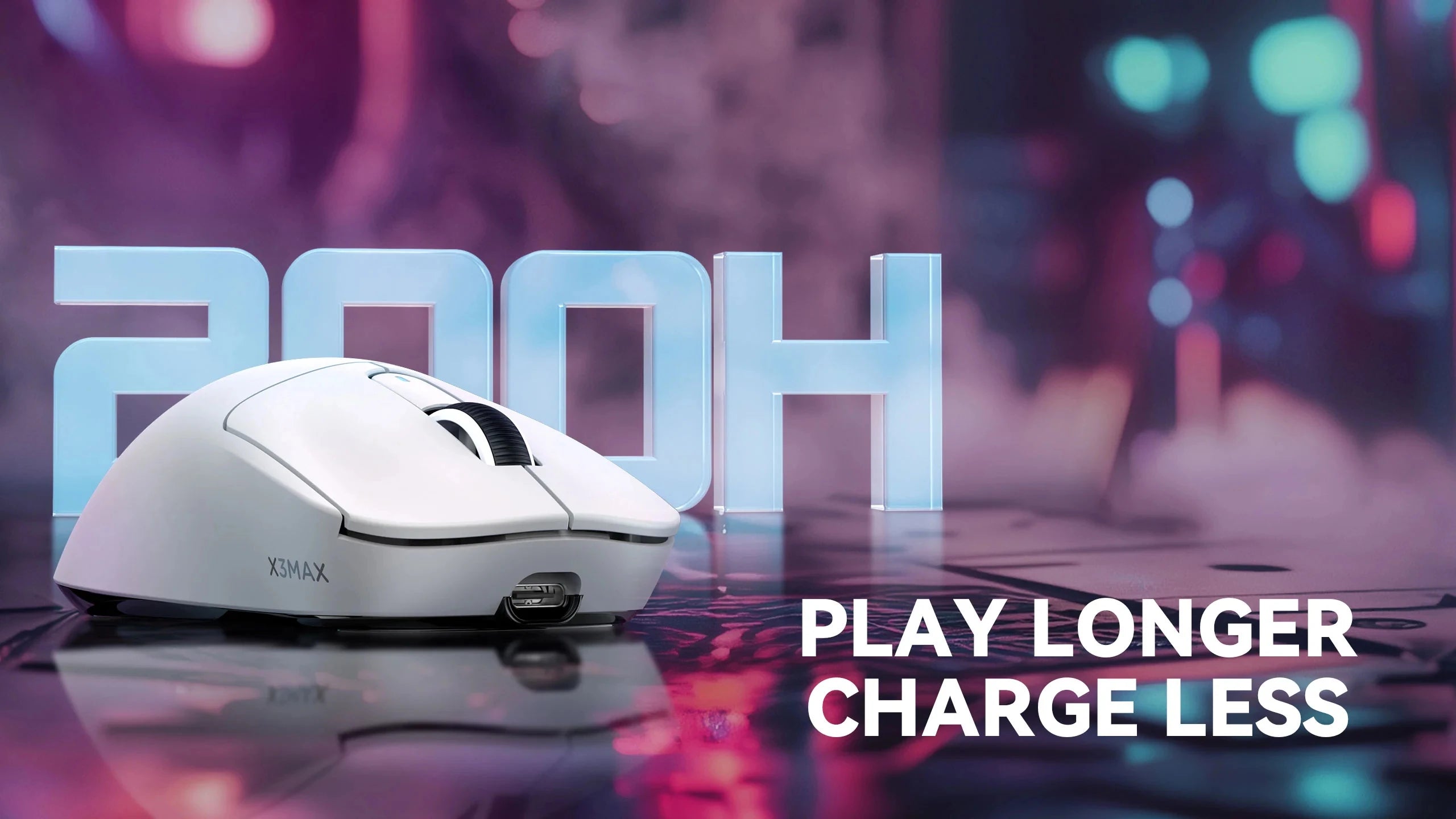 ATTACK SHARK X3MAX PAW3950 Wireless Gaming Mouse