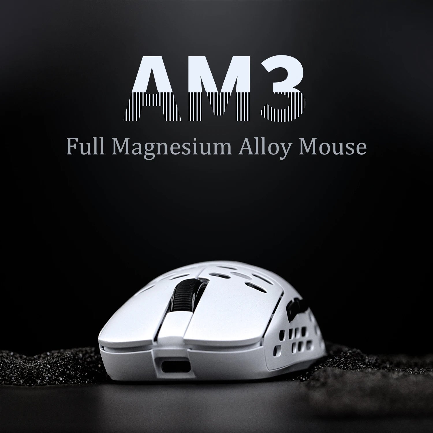 AJAZZ AM3 MAX wireless gaming mouse, lightweight all-magnesium alloy, supports 8K return rate, 30000DPI, PAW3950