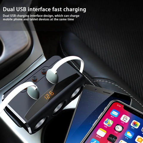 Car Charger Multi-function Car Charger Car Adapter Plug Dual USB Car Charger Power Supply