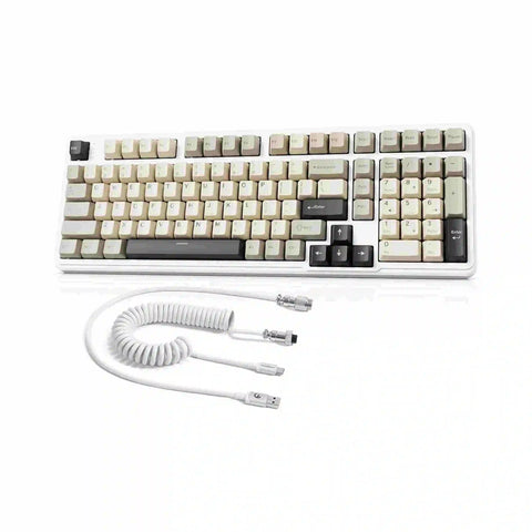 MAMBASNAKE x Attack Shark X98 Wireless Mechanical Keyboard,Gasket Hot Swappable Custom Keyboard,Bluetooth 5.0/2.4G/Wired