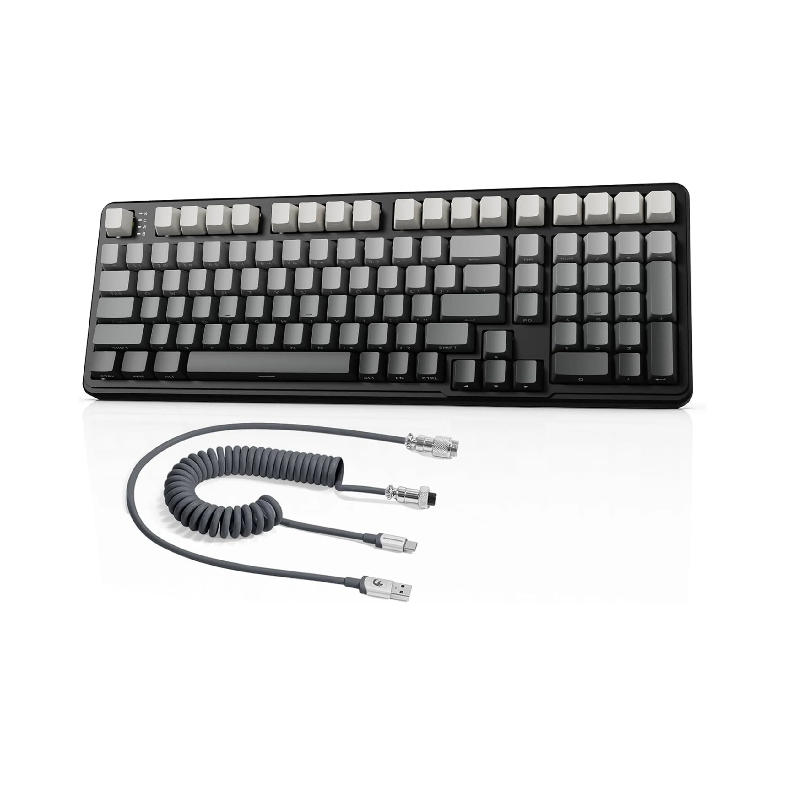 MAMBASNAKE x Attack Shark X98 Wireless Mechanical Keyboard,Gasket Hot Swappable Custom Keyboard,Bluetooth 5.0/2.4G/Wired