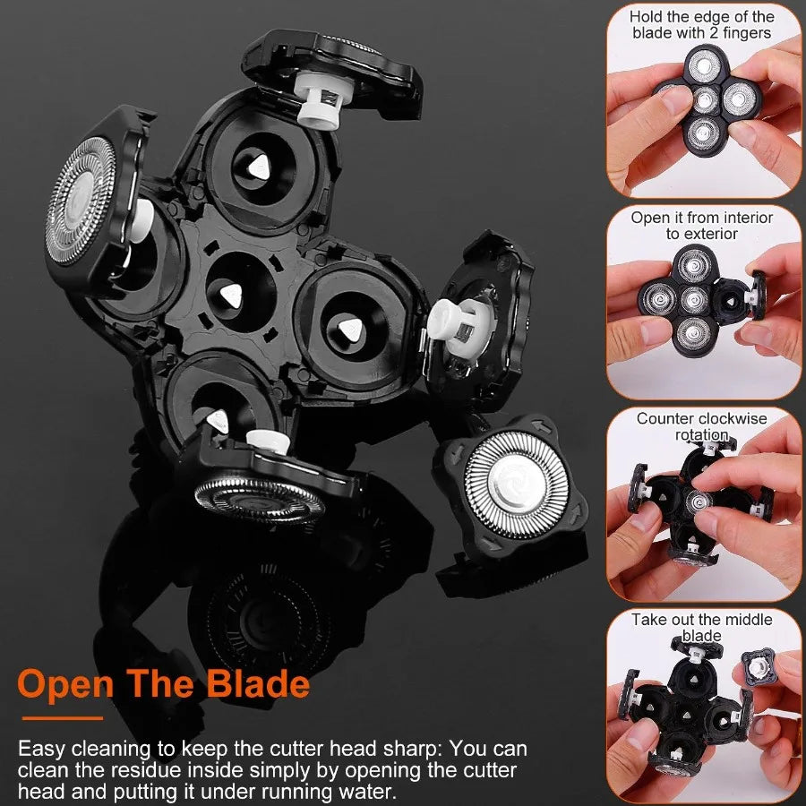 Men Electric Shaver Replacement Blade 5 s Beard Cutter Replacement Razor Blade Shaver