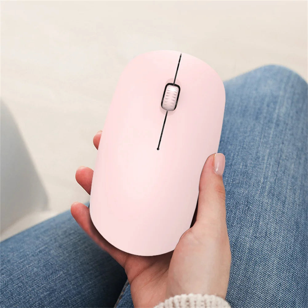 Bluetooth-compatible Mouse for Laptop iPad Air Pro Tablet PC Wireless Mouse Silent Computer Mice Portable Working Gaming Mouse