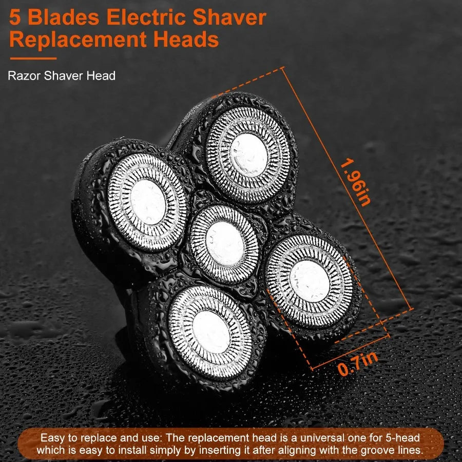Men Electric Shaver Replacement Blade 5 s Beard Cutter Replacement Razor Blade Shaver