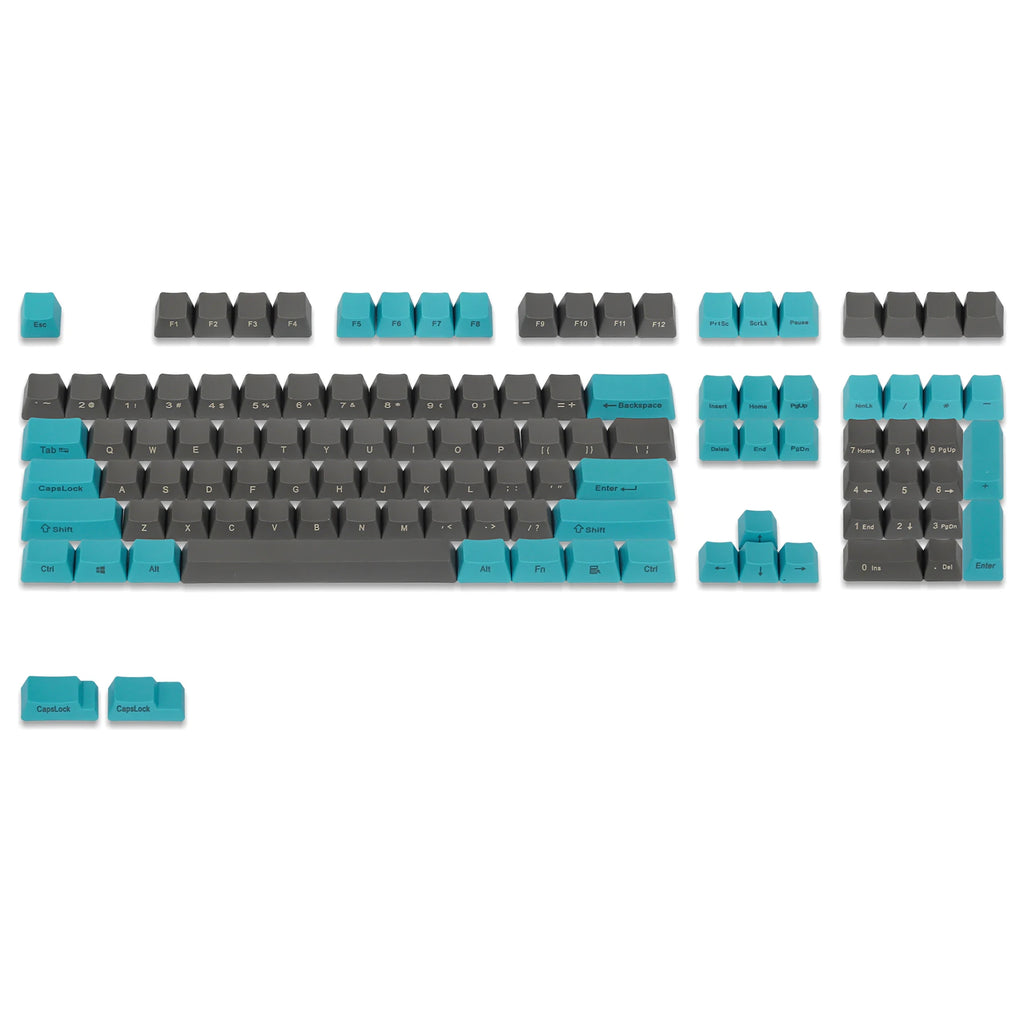 Keycaps Side Printed PBT Cherry MX Key Caps for 61/87 TKL/104/108 MX Switches Mechanical Keyboard