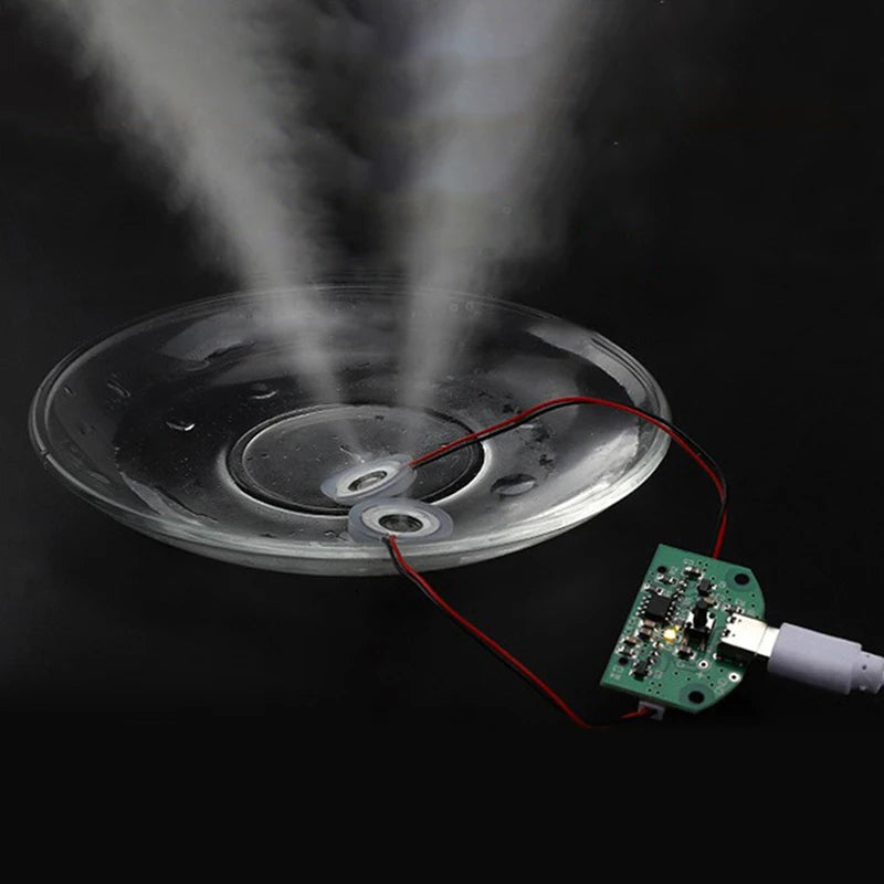Type-C USB Mini Humidifier DIY Kits DC 5V Mist Maker And Driver Circuit Board Fogger Atomization Film Atomizer Sheet Oscillating