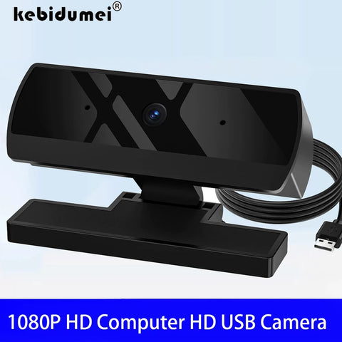HD 1080P Web Camera USB Web Camera with Microphone Autofocus Camera PC Computer Laptop Live Streaming Webcam for Video Calling