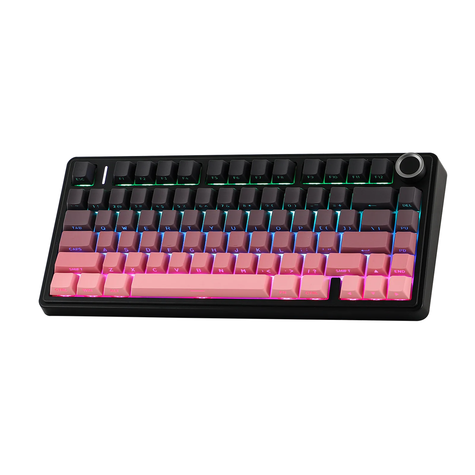 EPOMAKER x AULA F75 75% 80 Keys Hot-Swap Gasket Bluetooth 5.0/2.4G Wireless/Wired Mechanical Keyboard PBT Keycaps for Mac/Win