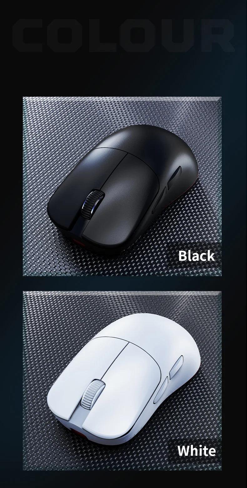 Ajazz AJ099 Wireless 2.4GHz + Wired Gaming Mouse PAW3311 for Gaming Laptop PC Optical Mice 12000DPI Max