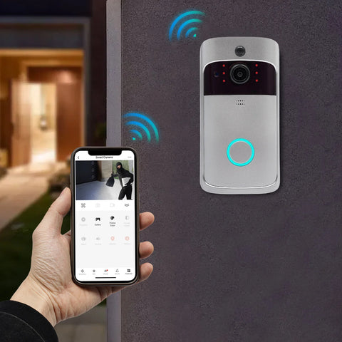 High-quality Smart Doorbell V5 Wifi Smart Doorbell Smart WiFi Video Doorbell Safety Guard Cloud Storage 120° View