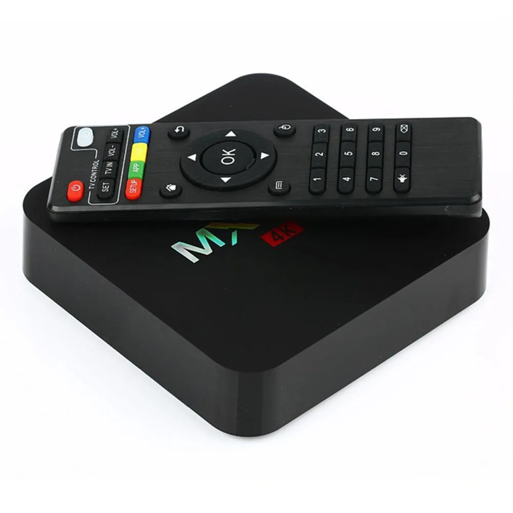 Smart TV Box MXQ-PRO 4K HD TV Box Android 12.0 2.4G 5G Dual-WIFI 3D Video Media Player 2GB RAM 16GB ROM Home Theater Set-top Box