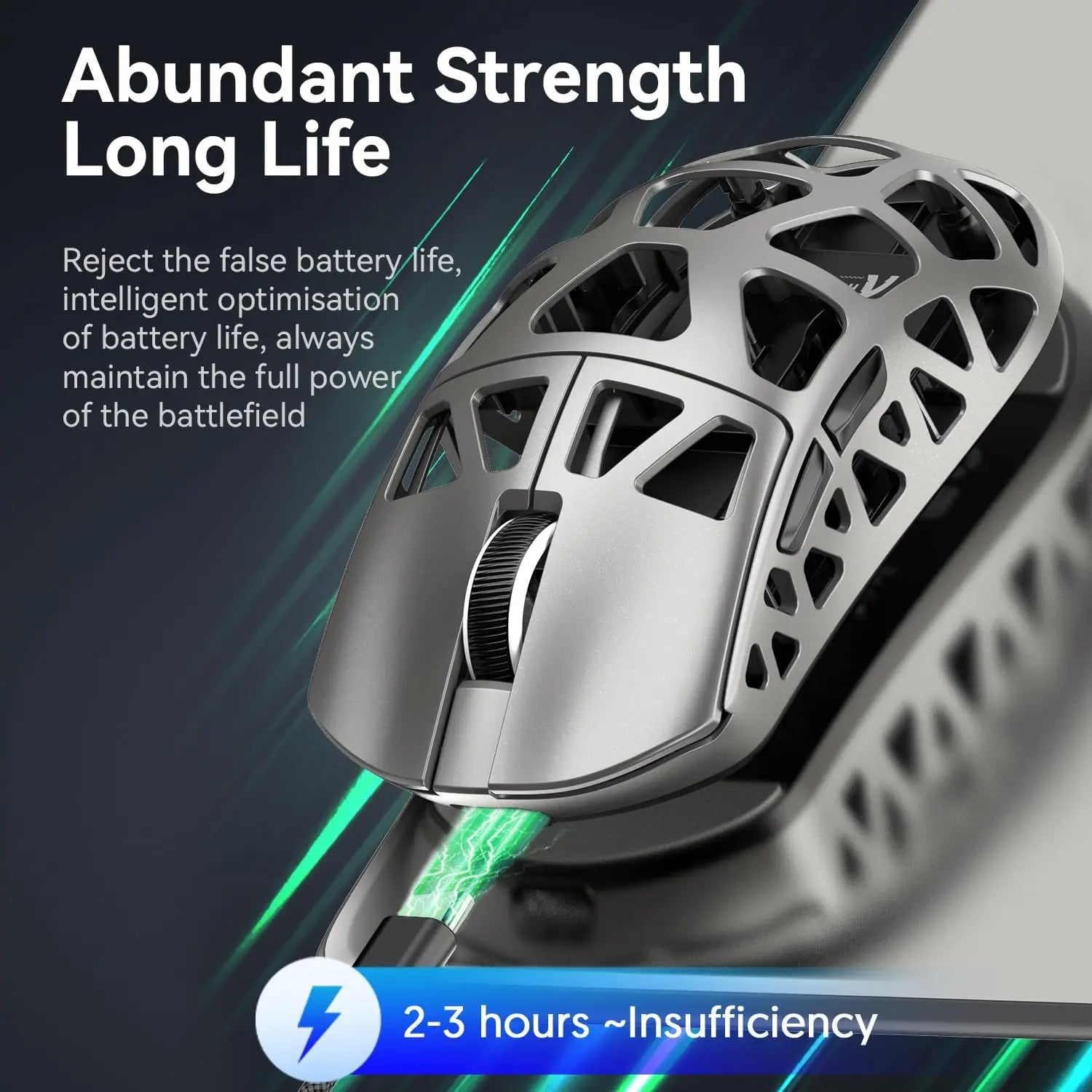 MAMBASNAKE x ATTACK SHARK R3 46g Superlight Magnesium Alloy Wireless Gaming Mouse