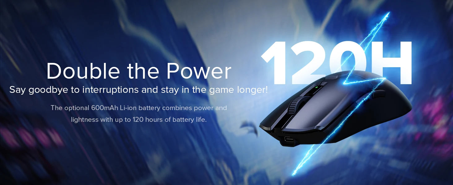 Delux M800 Ultra Lightweight 55g PAW3395 Wireless Bluetooth Tri-Mode Gaming Mouse 26000DPI 4K Compatible Macro Mice For PC Gamer