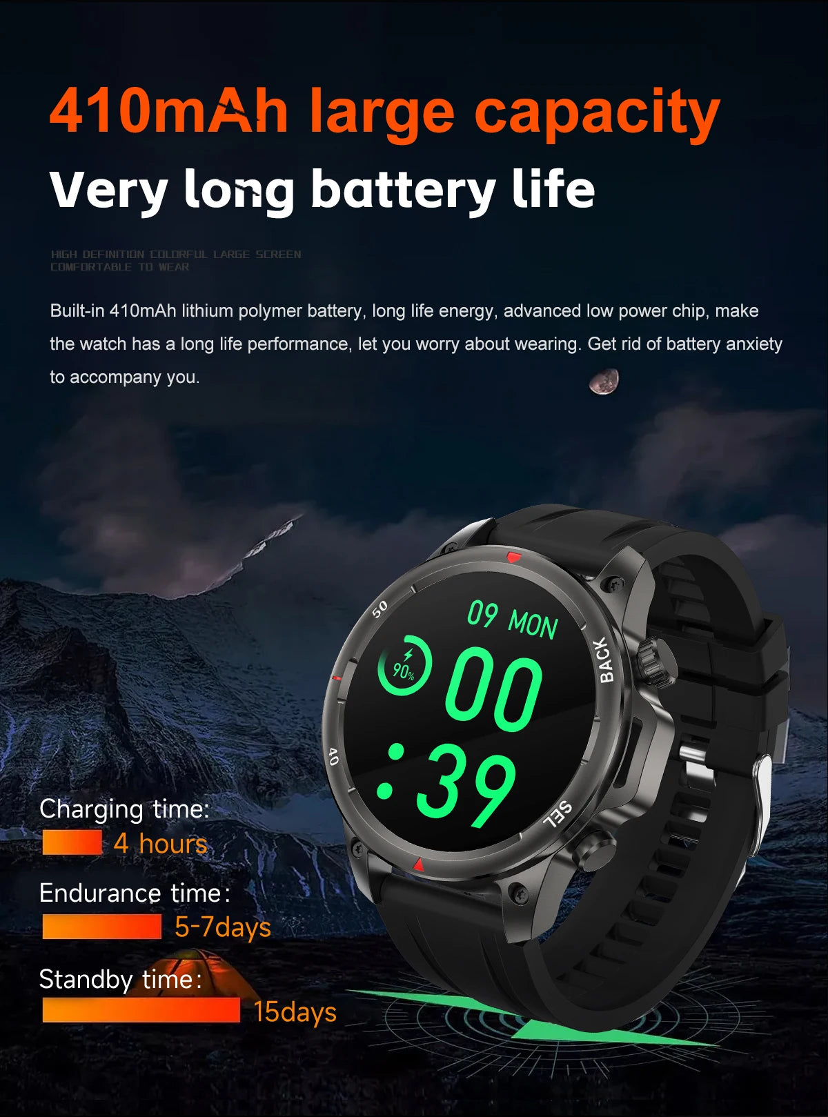 New DK68NFC Smart Watch Voice Assistant Bluetooth Call Heart Rate Monitoring GPS Sports Fitness Wireless Charging Smart Watches
