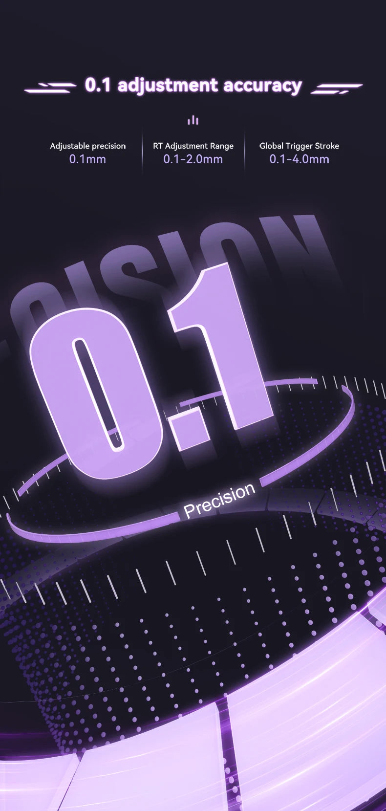 AJAZZ AK820 hall switch mechanical keyboard Gasket structure-three-mode-gaming magnetic switch-0.58 inch color screen