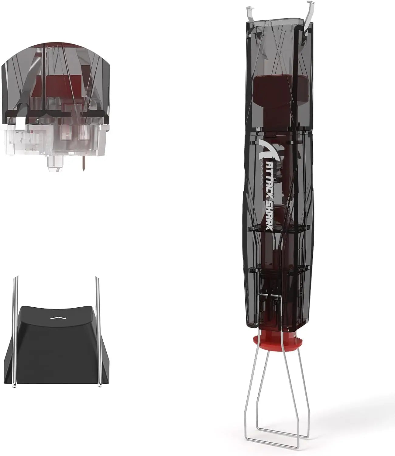ATTACK SHARK KS01 2-in-1 Switch Puller/Keycap Puller for Mechanical Keyboard