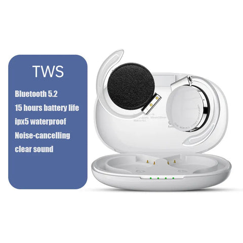 F2 Tws Wireless Bluetooth-compatible Headset Noise-cancelling Night Running Light Luminous Sports Earbuds