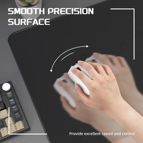 MAMBASNAKE CM02 Gaming Mouse Pad, Large Mouse Pad with Non-Slip Rubber Base