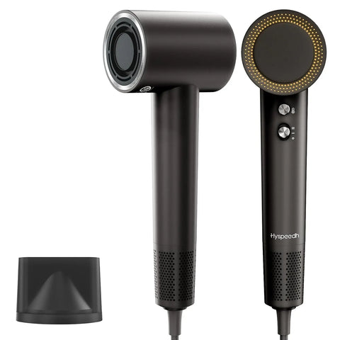 Hair Dryer with 110K RPM High Speed 1400w Motor for 2-5min Fast Dry, 59db Low Noise,1.5 Billion Plasma & Smart Thermo Control