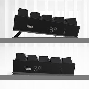 Redragon K630 Dragonborn 60% Wired RGB Hot-Swappable Gaming Keyboard, 61 Keys Compact Mechanical Keyboard